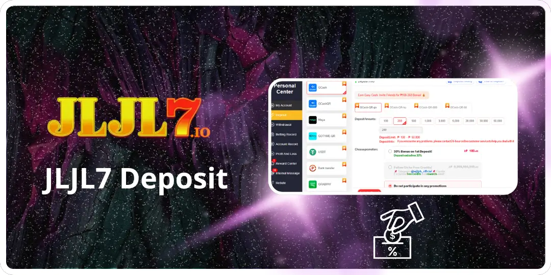 Deposit JLJL7 - How to Deposit via GCash 1 Deposit jljl7